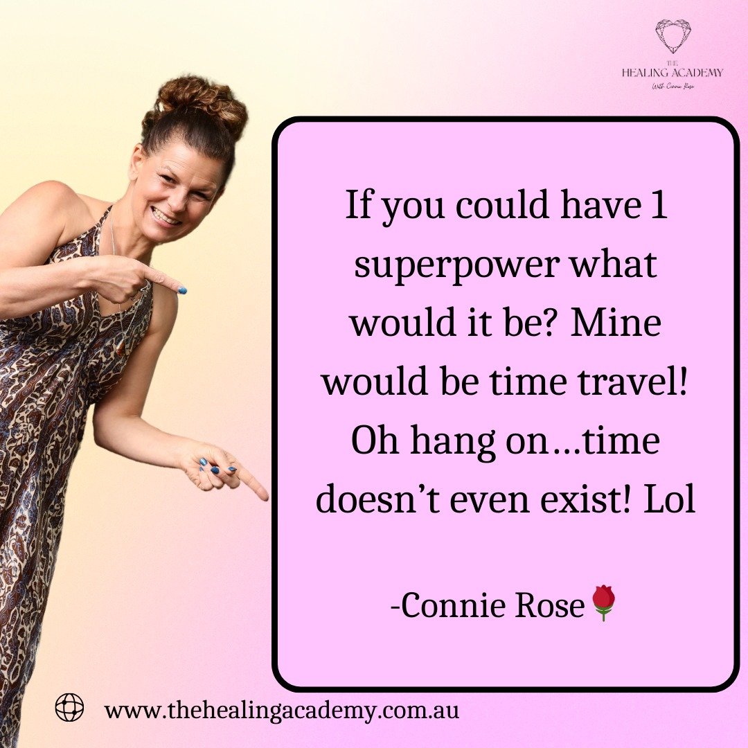 What would be your superpower? 🤔🙌✨

#personalhealingjourney #thehealingacademyaustralia #tips #psychicmediumconnierose #psychicmedium #thehealingjourney