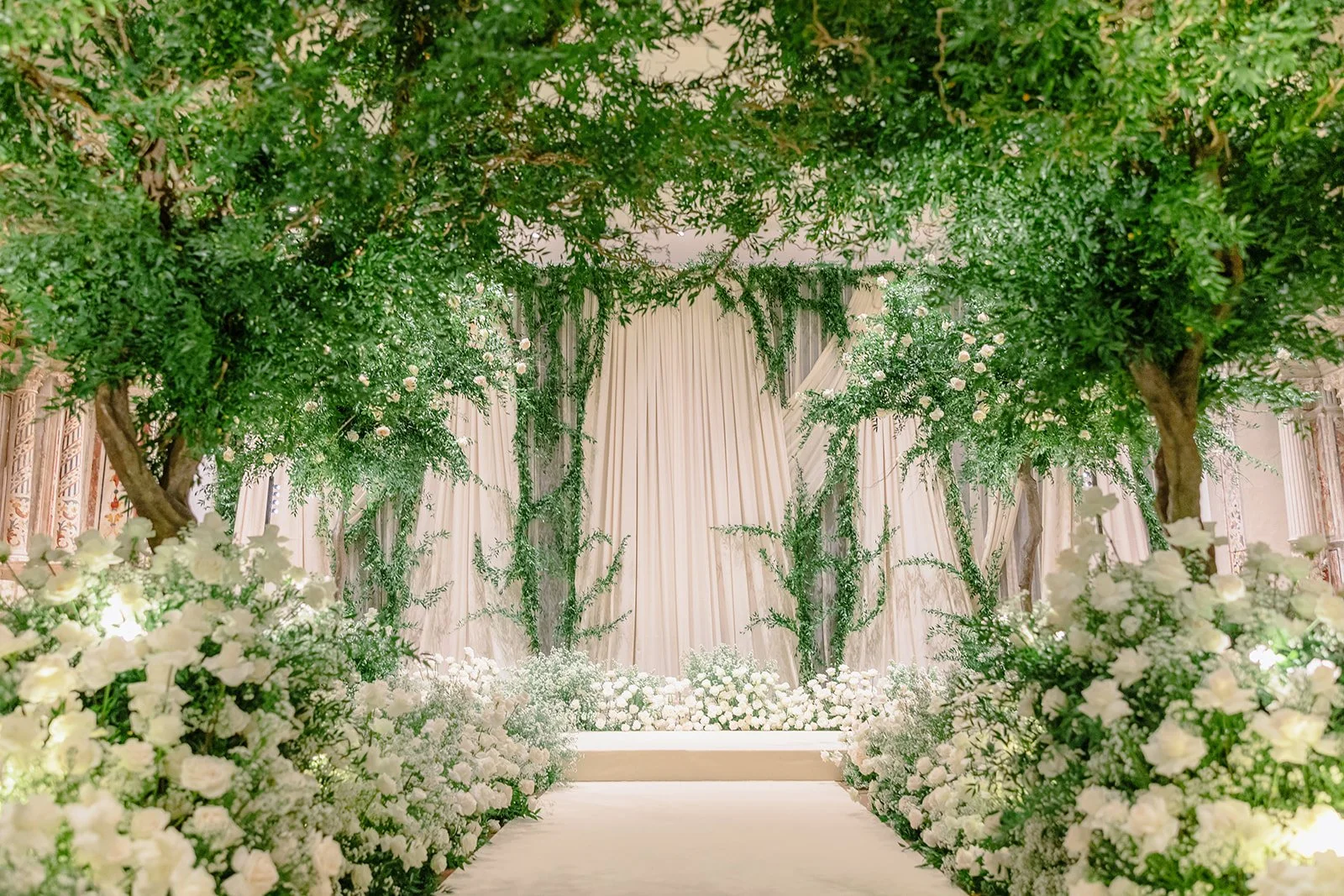 Luxury wedding at Four Seasons San Domenico Palace Taormina Sicily planned by Lindsay Buzaid L. Scott Events