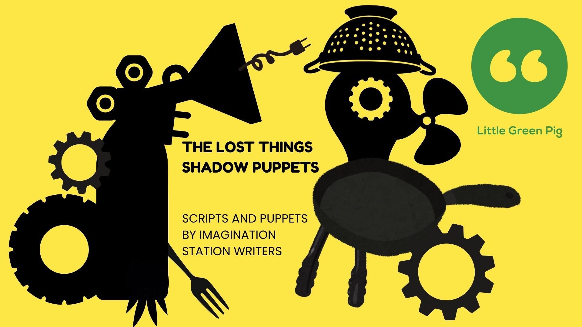 The Lost Thing Shadow Puppets