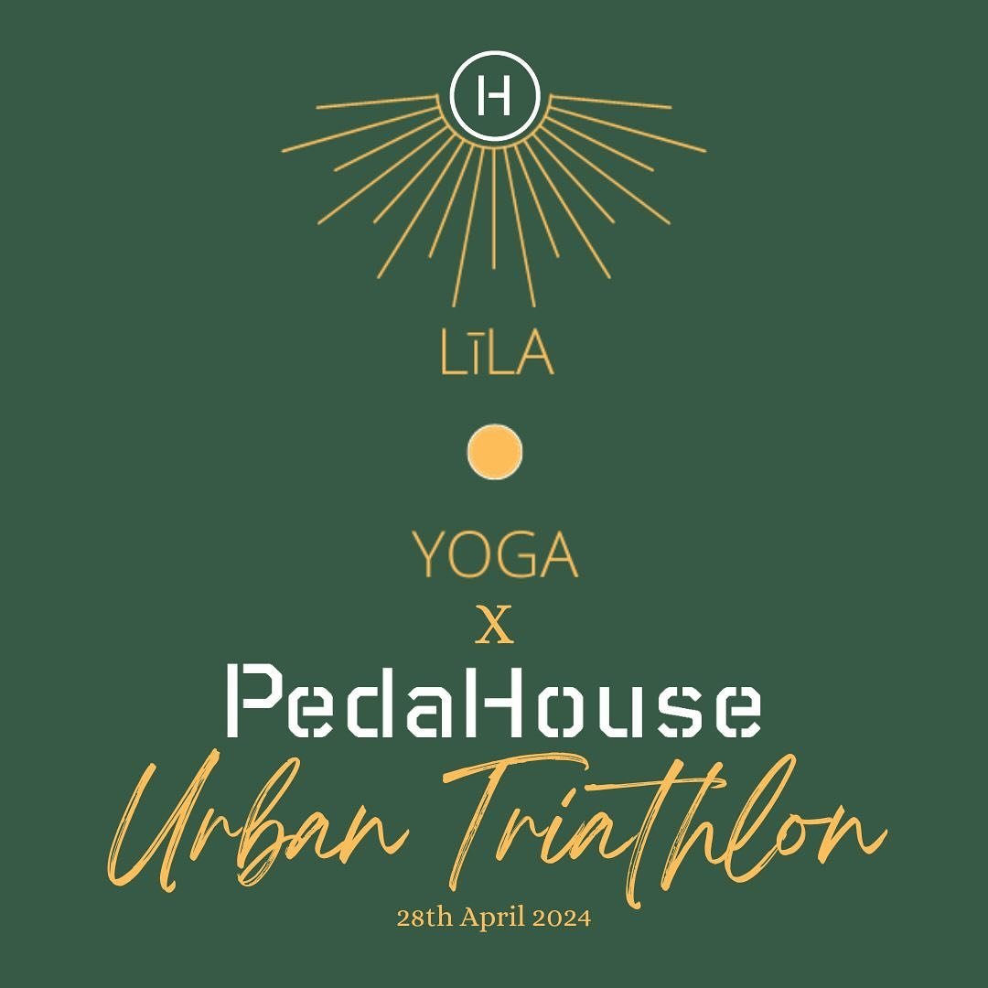 *************NEW DATE*************

SUNDAY 28 APRIL 

Join PedalHouse and @_lila_yoga for a multi fitness morning right in the centre of the city. This is a fun and inclusive event. It is not a race, it&rsquo;s a chance mix up your usual fitness rout
