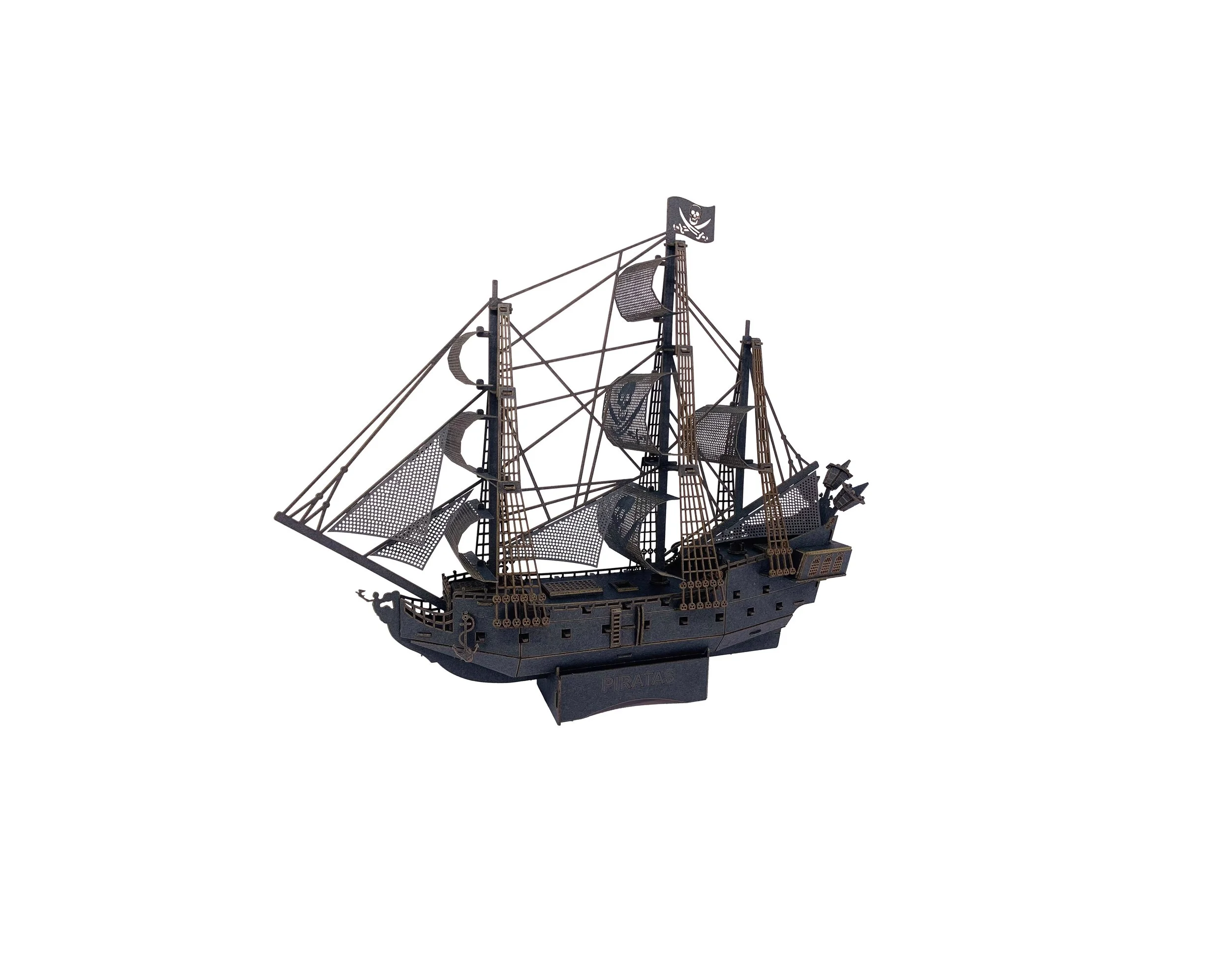 Barco Pirata Puzle 3D