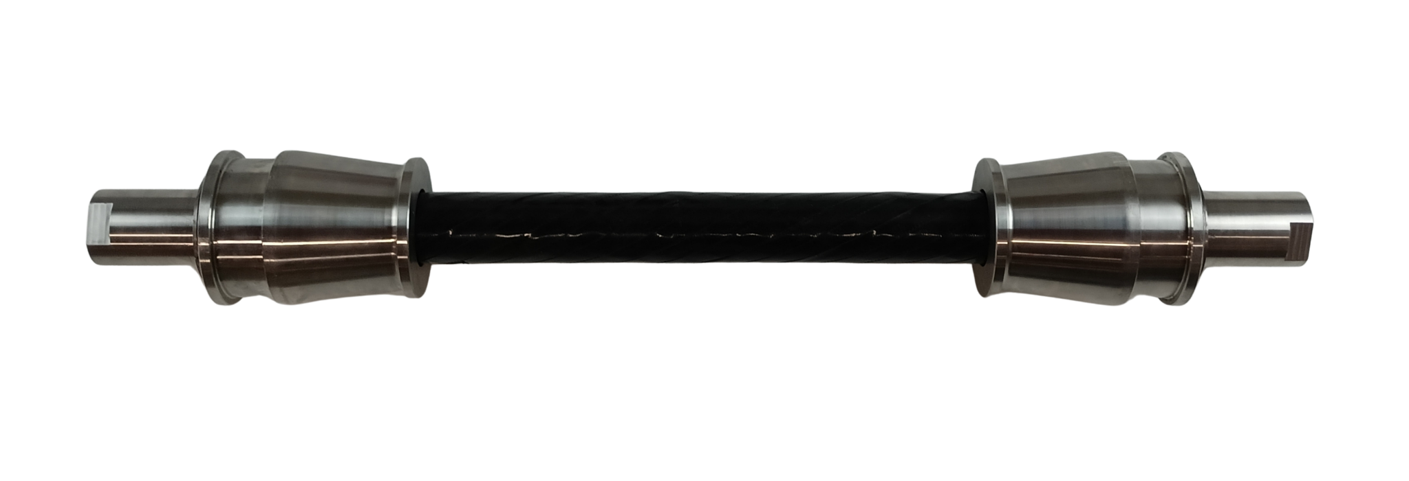 LNG qualification pipe with end fittings