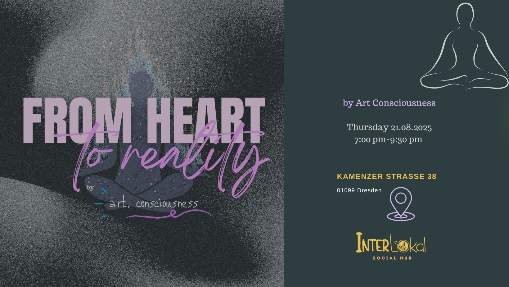From heart to reality- meditative journey