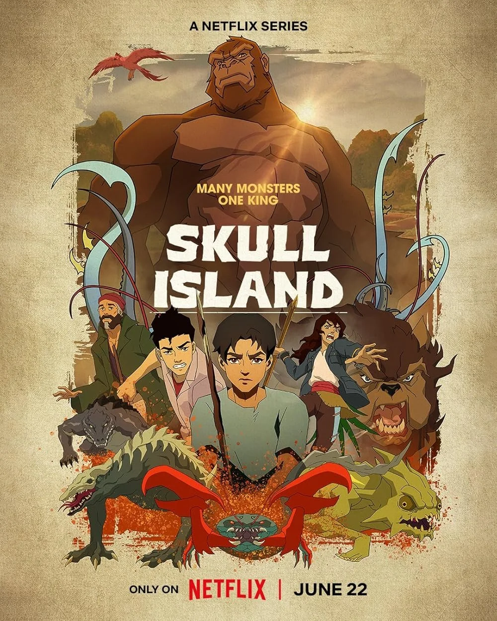 Skull Island anime cover for Character Design category