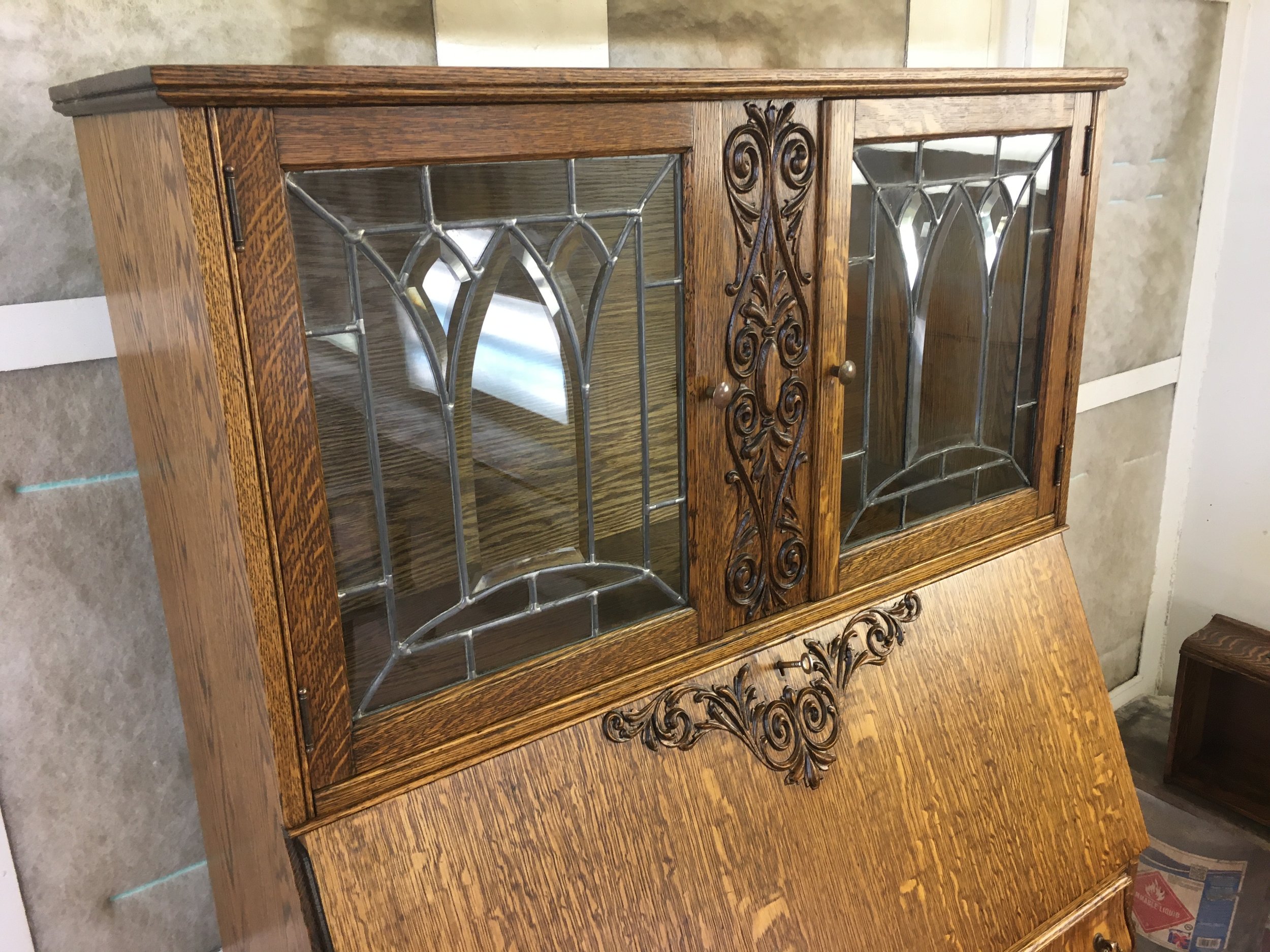 Refinished Antique Secretary