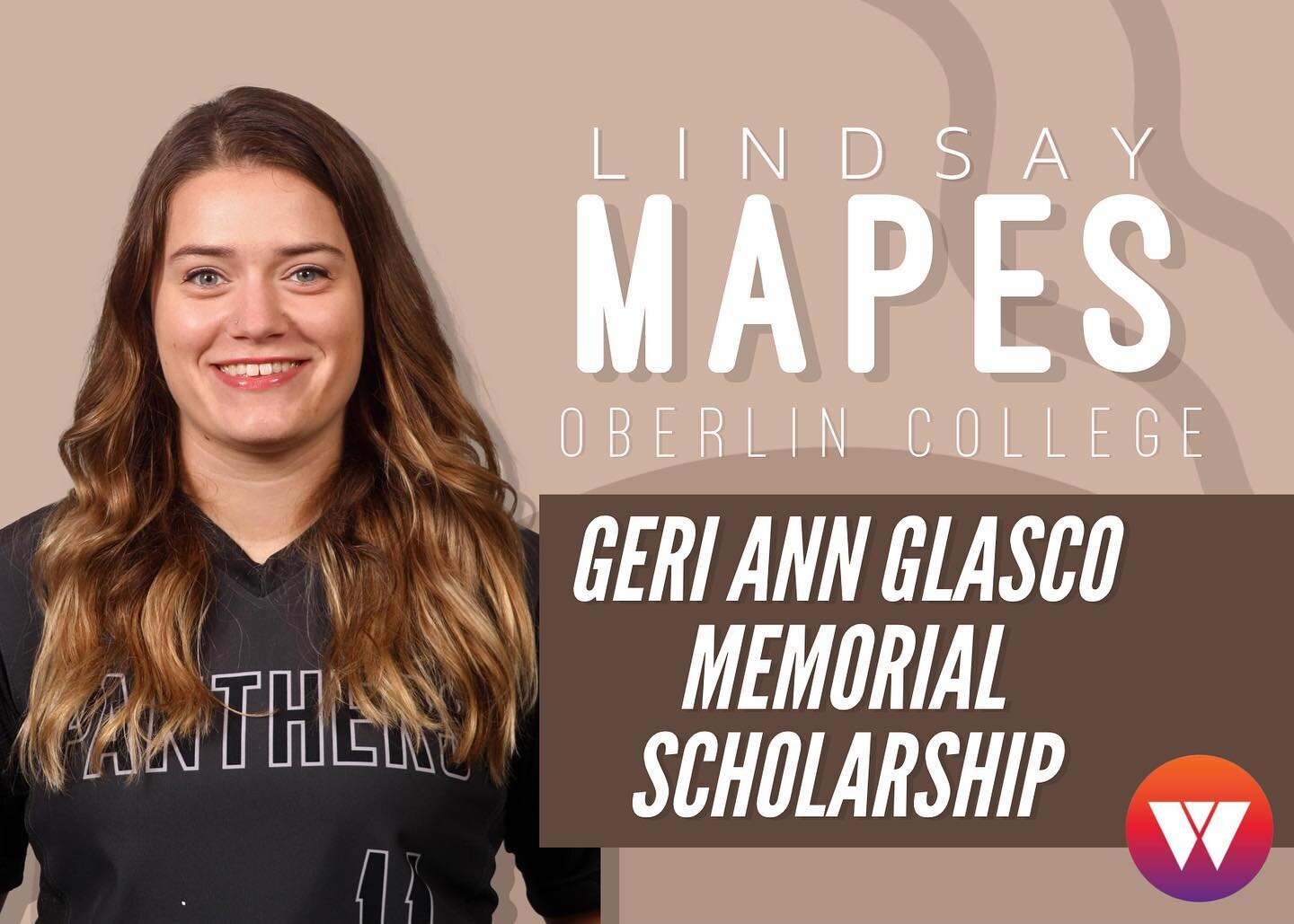 Congratulations to Oberlin College&rsquo;s assistant coach, Lindsay Mapes, who is this years Geri Ann Glasco Memorial Scholarship in partner with @wecoachsports winner!!✨🤎

The Geri Ann Glasco memorial scholarship is awarded to one female assistant 