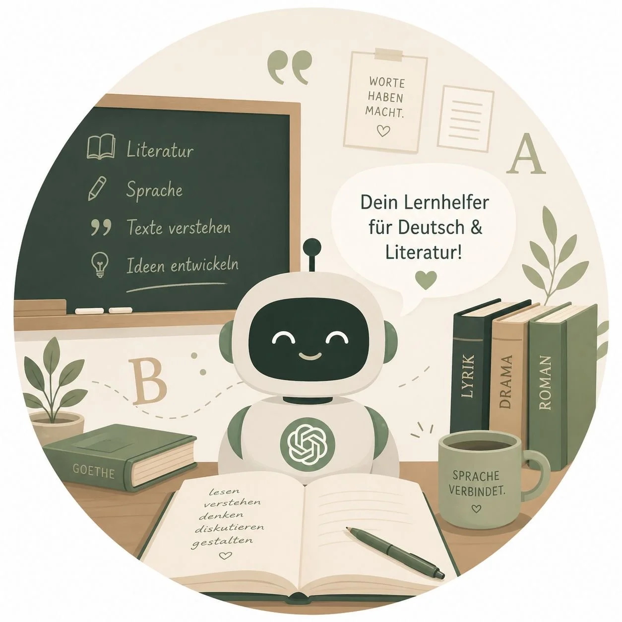 Zwischen Fachdidaktik und KI: Literaturunterricht planen