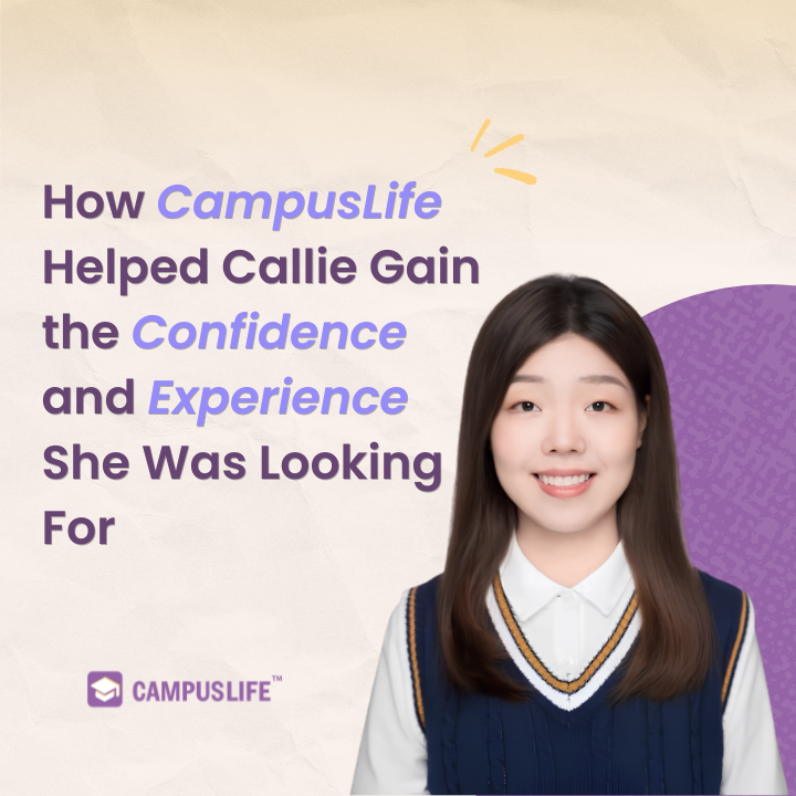 How CampusLife Helped Callie Build Confidence and Practical Marketing Skills