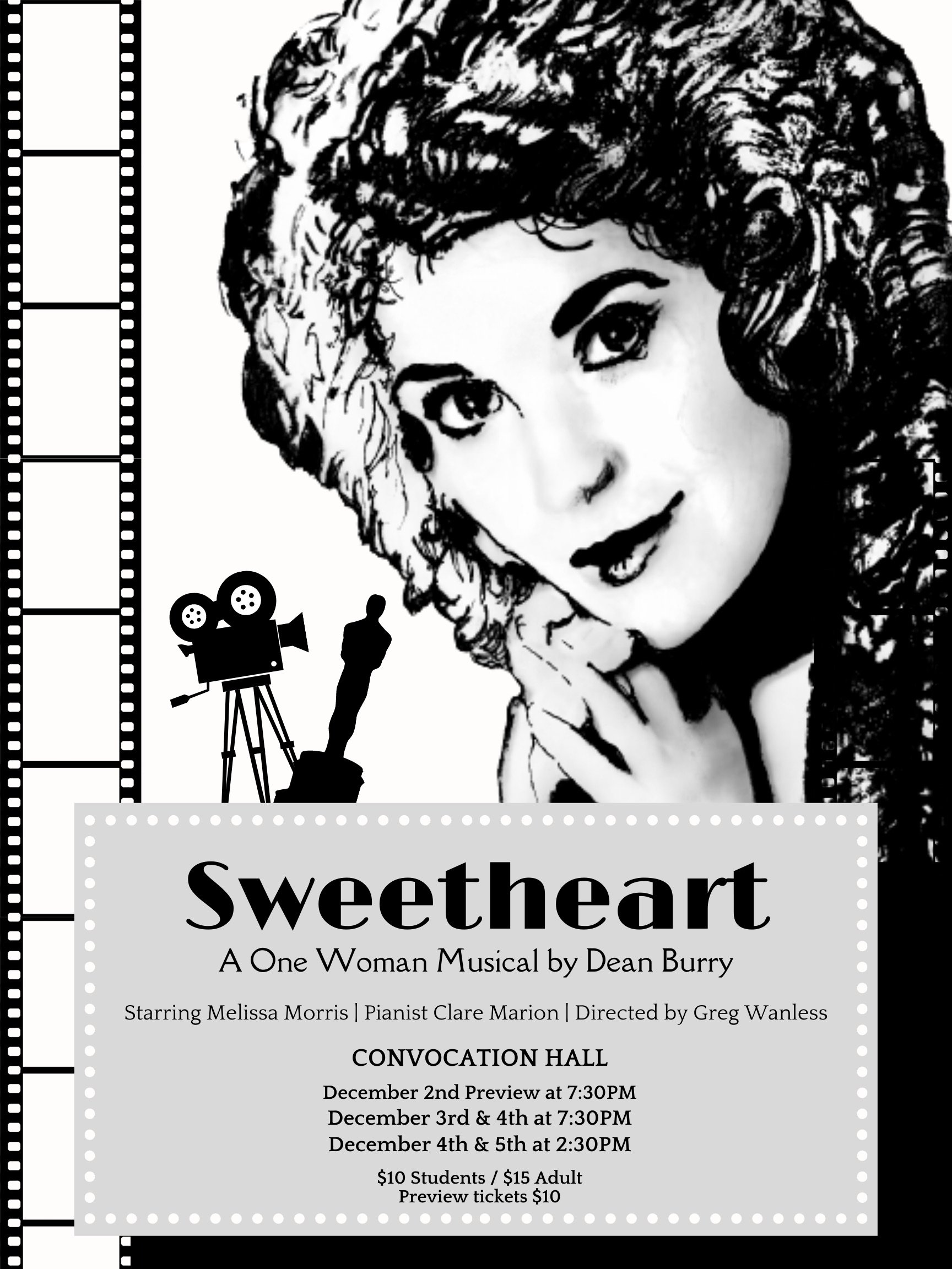 'Sweetheart' A One Woman Musical