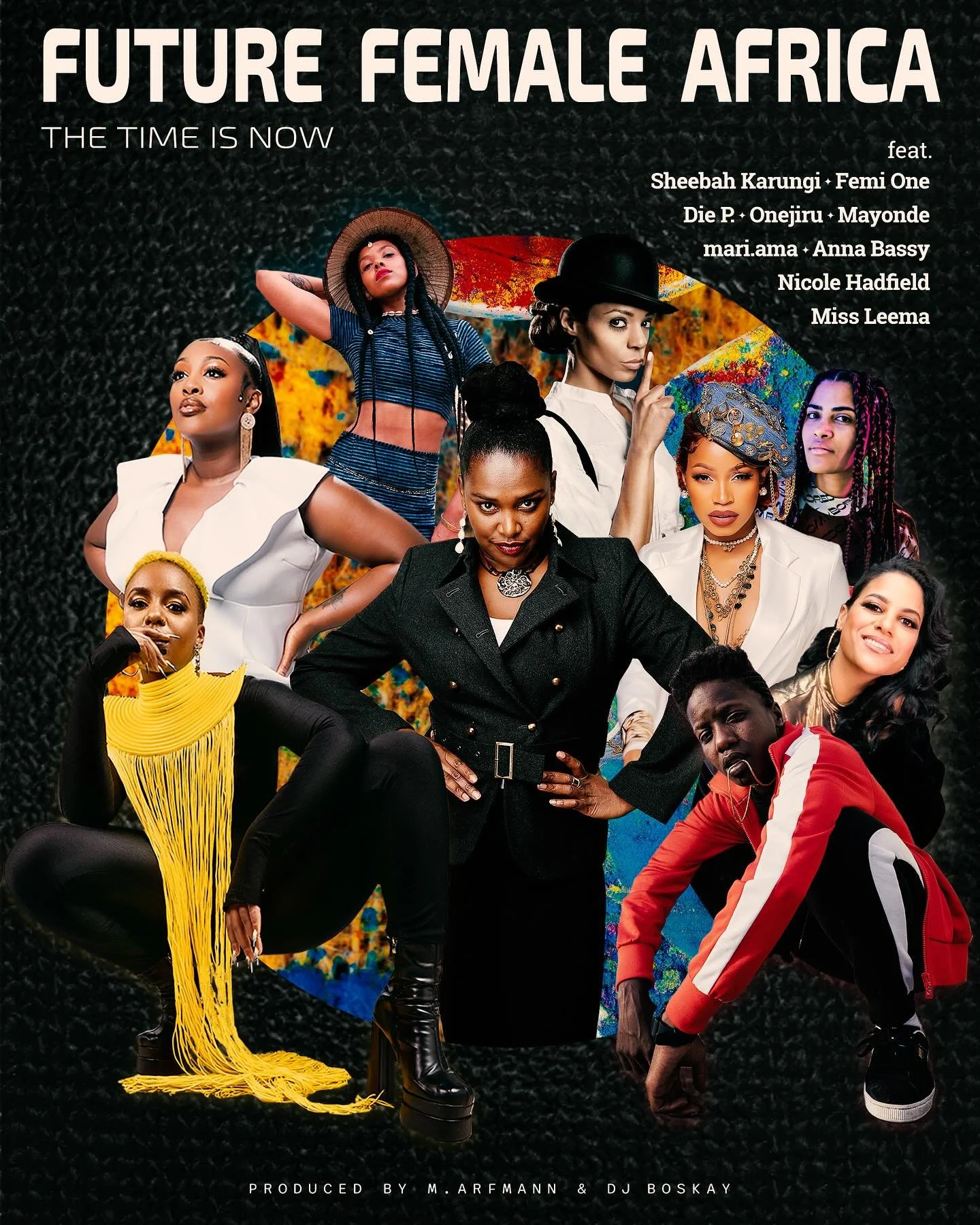 🔥 OUT NOW! 🔥

Future Female Africa presents &ldquo;The Time Is Now&rdquo; &ndash; our anthem for visibility, solidarity, empowerment &mdash; and for advocating Menstrual Hygiene Health through Future Female Africa&rsquo;s Push the Red Button &ndash
