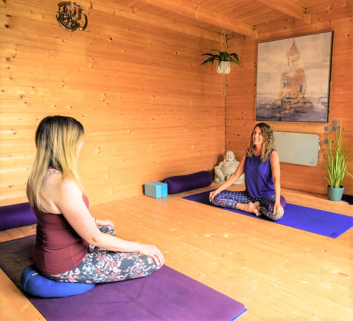 Private yoga lessons Brigitte Riley Yoga & Lifestyle Retreats