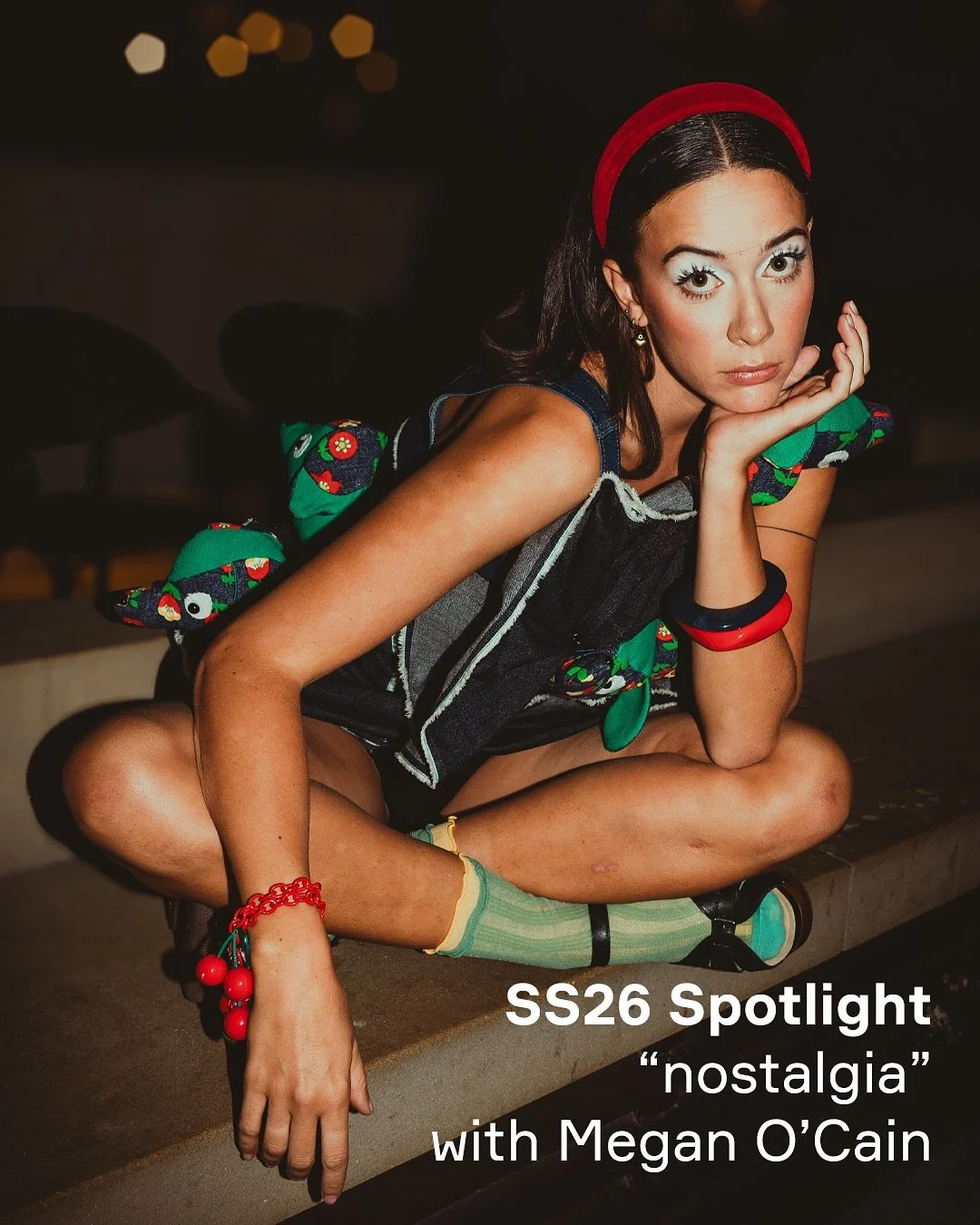 🎨 For SS26, there&rsquo;s a noticeable shift towards play and self-expression - collections that capture the imagination and offer a sense of escapism. This joyful spirit is at the heart of Megan O&rsquo;Cain&rsquo;s work.

🎈Almost as if they&rsquo