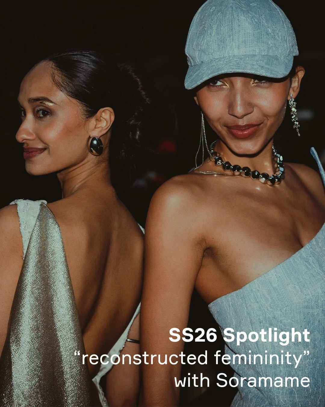 🌙 As the evening set the mood, @soramame.official delivered an SS26 vision of reconstructed femininity: defined by movement, fluidity and confidence.

✨ The Vietnamese couture house presented Sparkles of Momentum, where timeless silhouettes were res