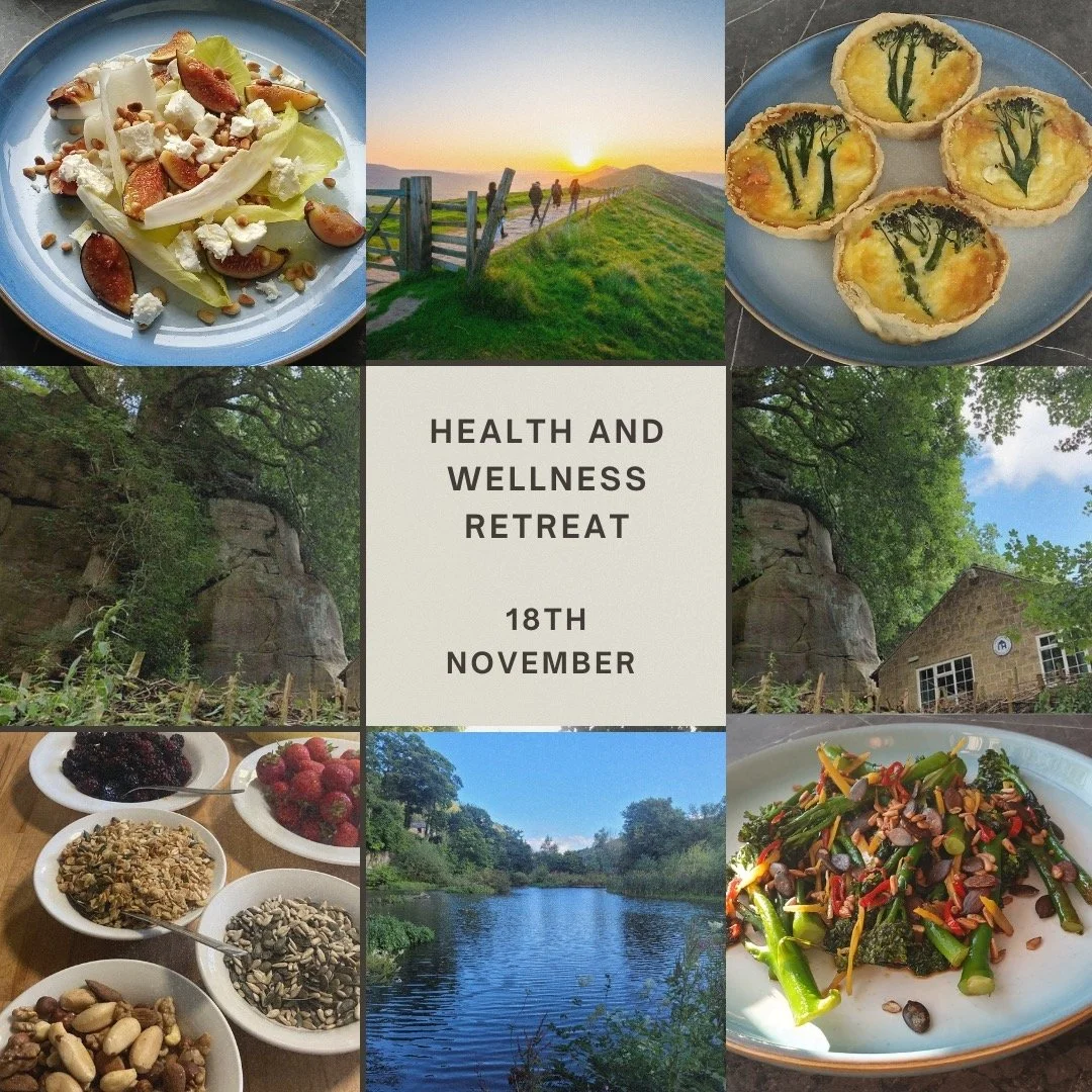 Ancient Woodland Health and Wellness Retreat - 18th November. #vinayasaflow #ambervalley #healthycookingclass #bodyweightexercises #visionboards #goalsetting #yogaretreat #healthretreat