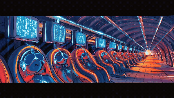 Dream Machine - Augmented Reality Print