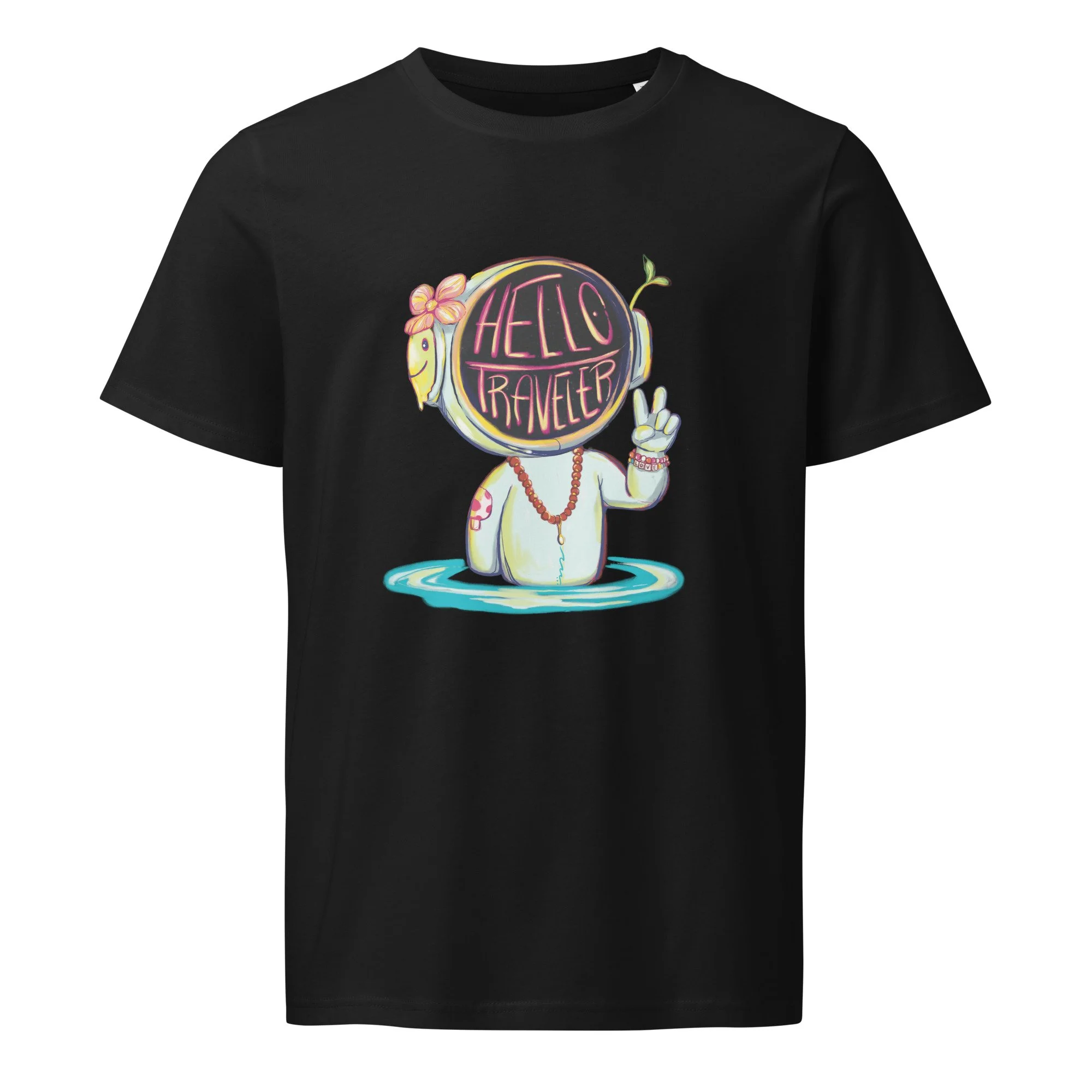 Hello Traveler  - Organic Cotton Tee