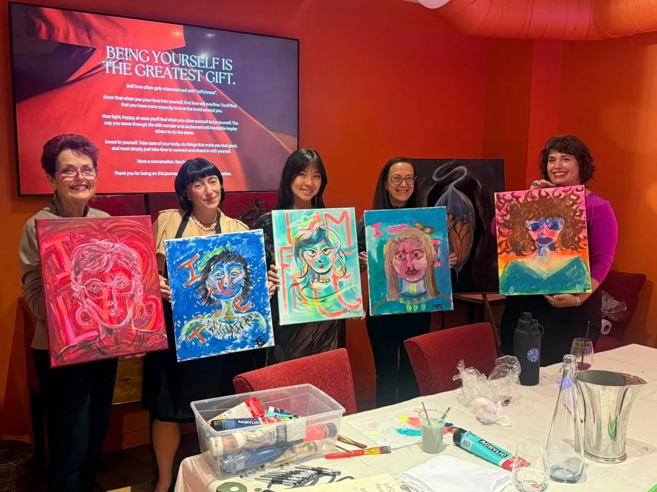 Verity Toronto Women's Club , Expressive Self Portrait Workshop