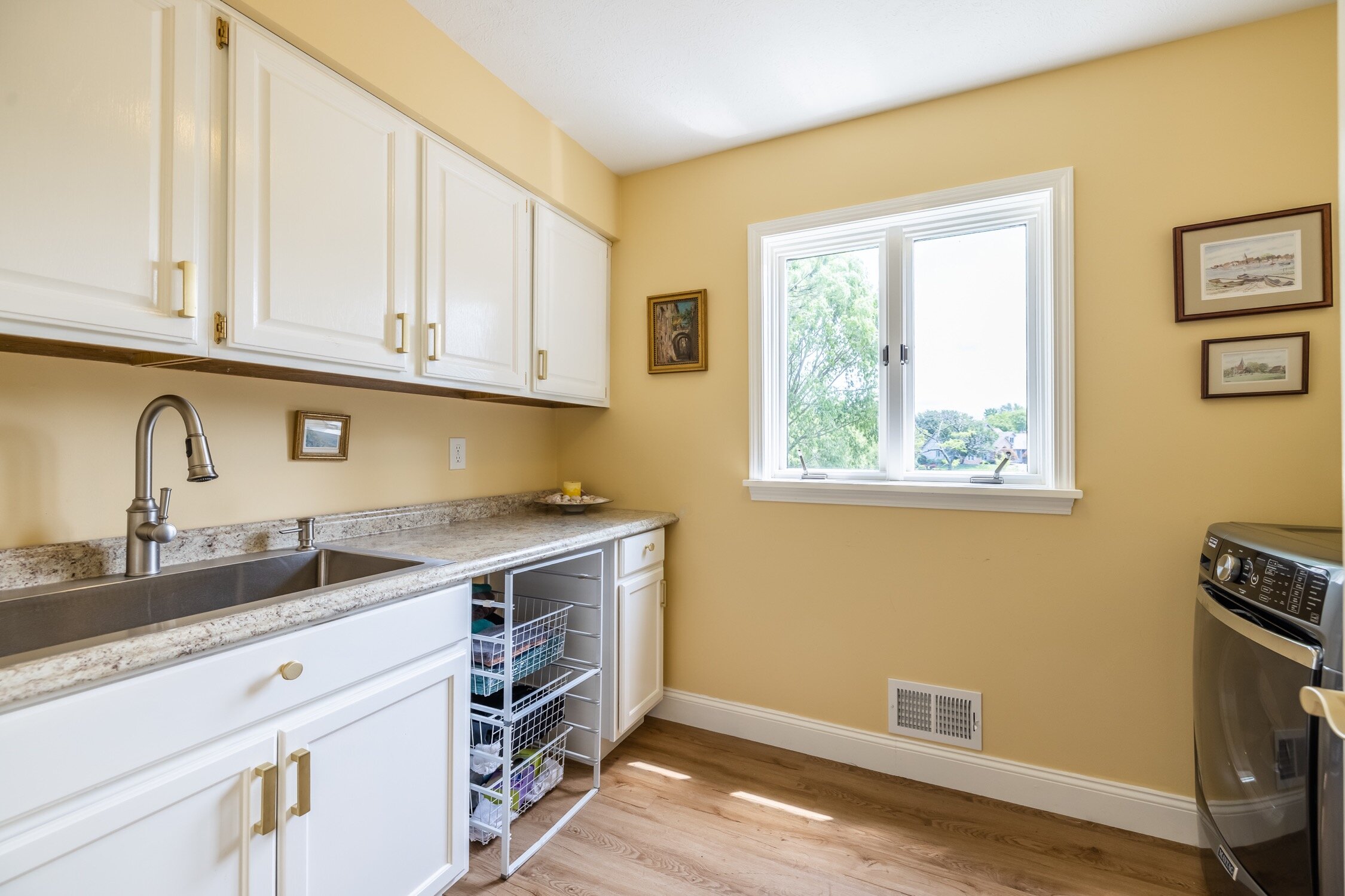 UPDATED FIRST FLOOR LAUNDRY ROOM