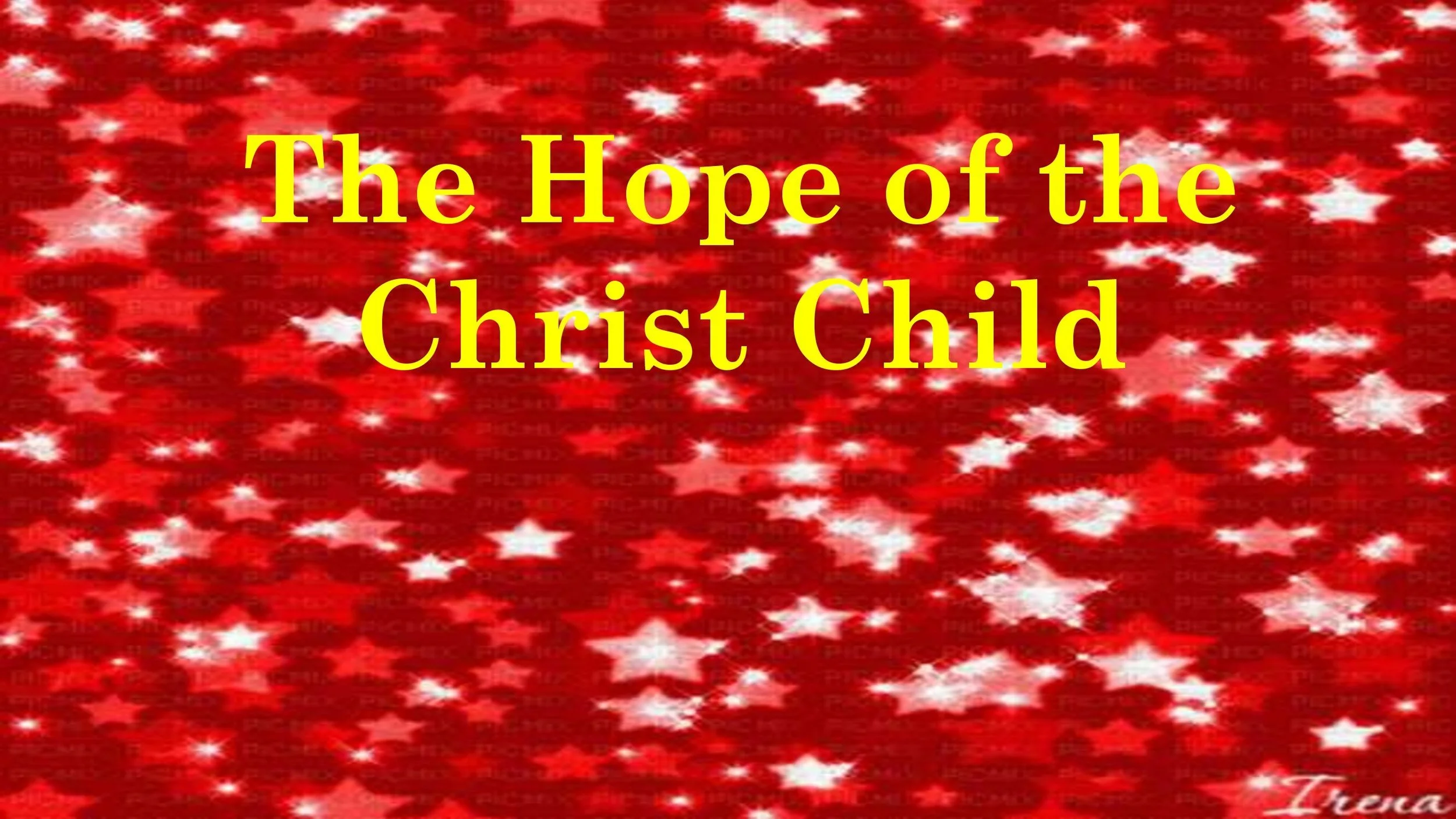 The Hope of the Christ Child