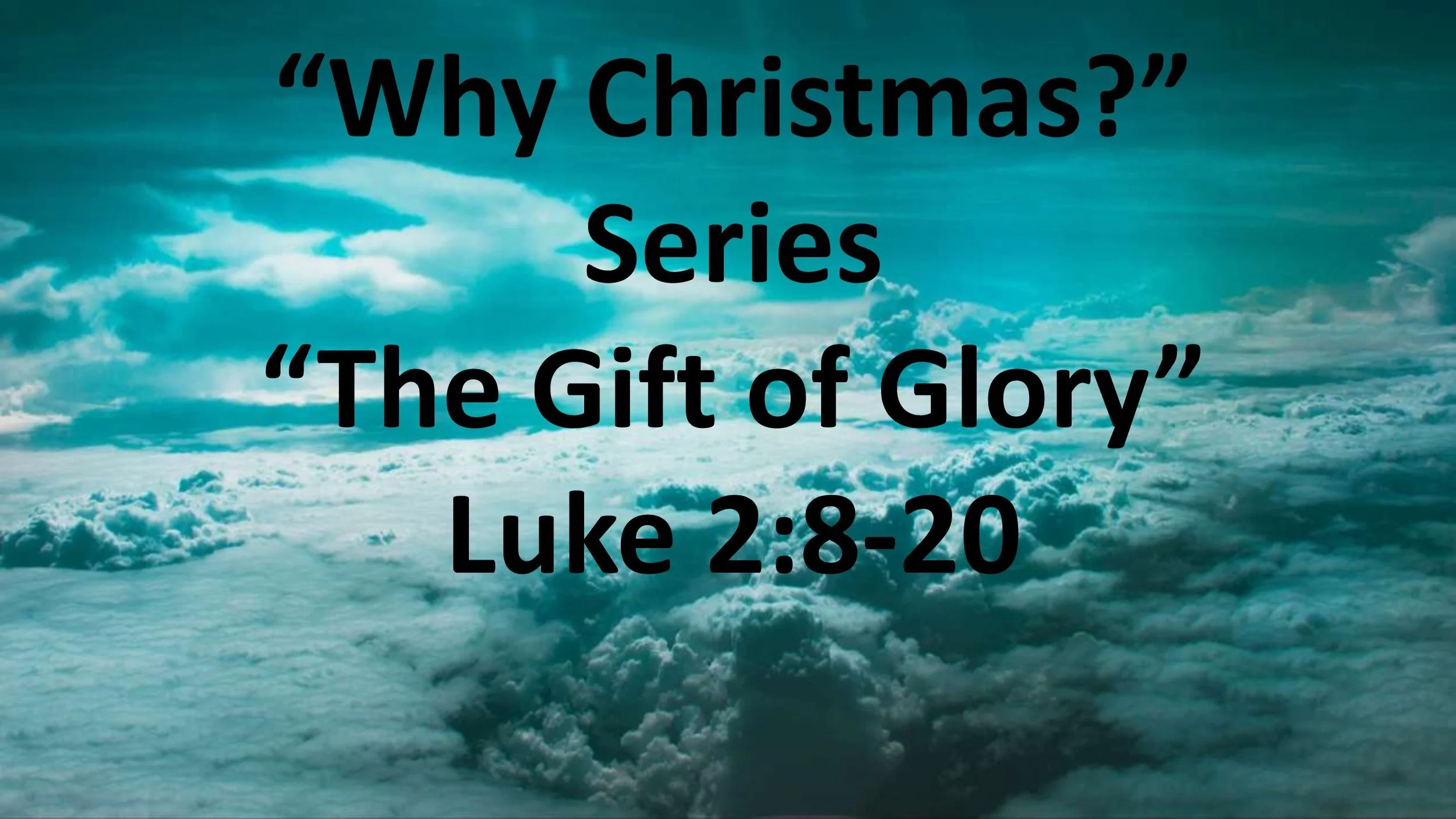 The Gift of Glory