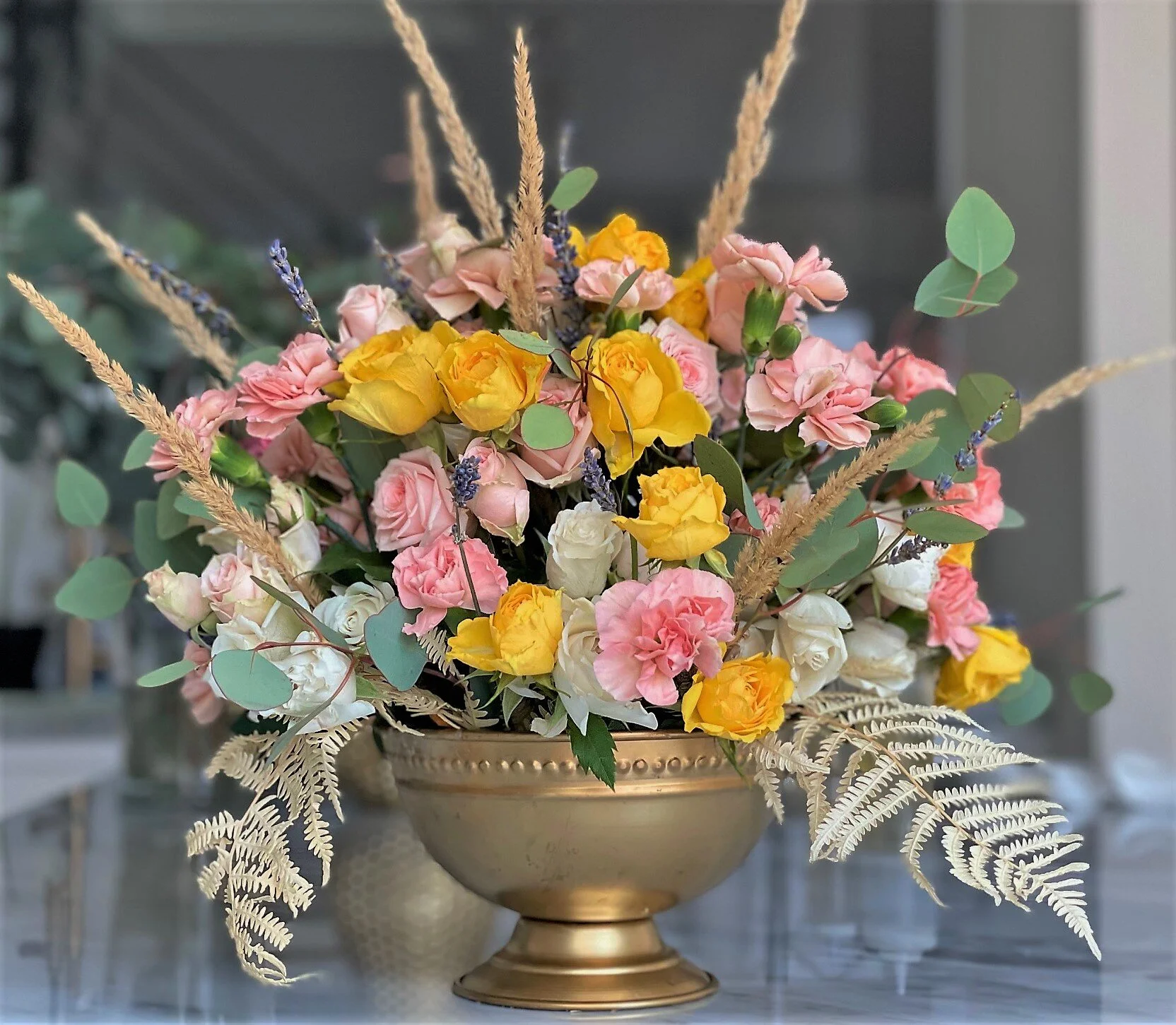 Floral Upgrade 
Price varies per clients request