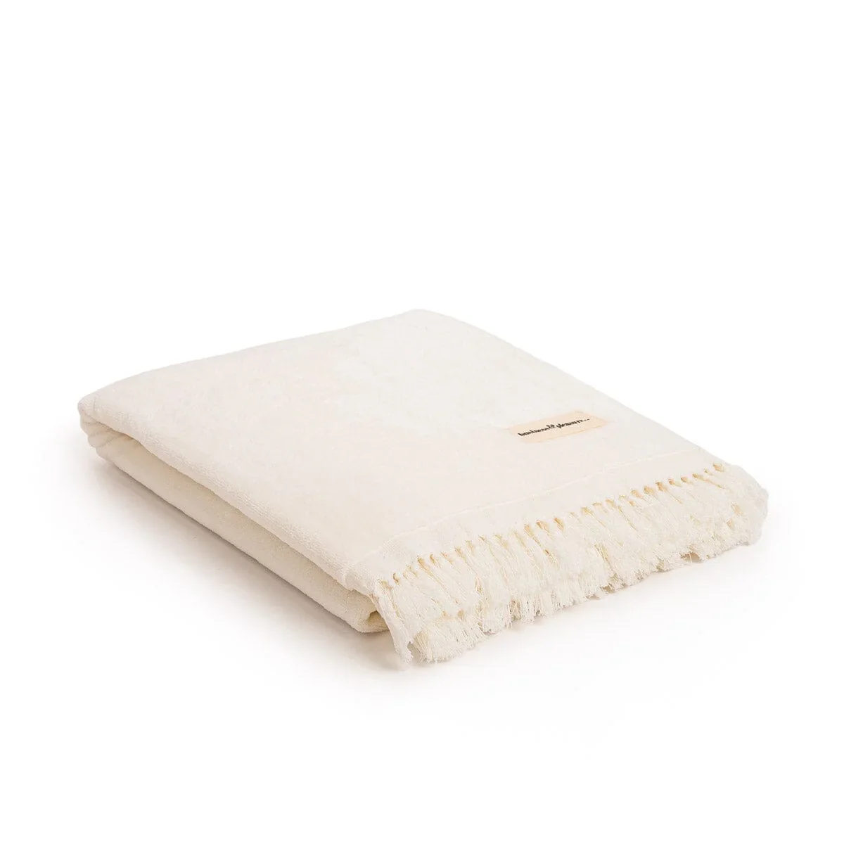 Antique white Beach Towel | $15