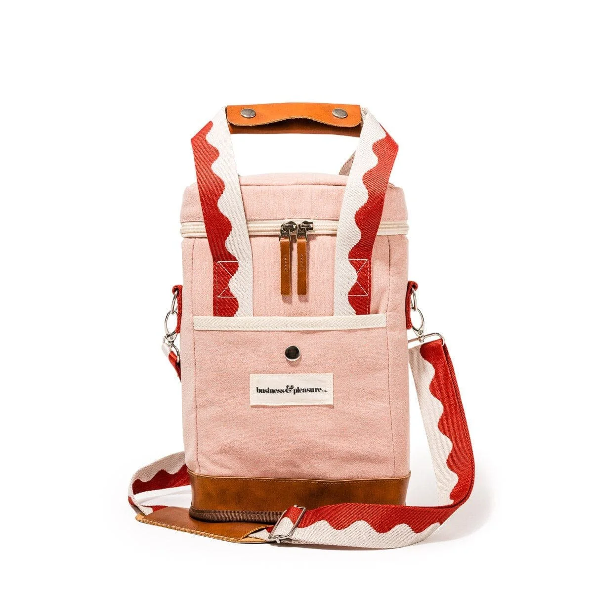 Wine Cooler Tote Bag  | $25
Orange & Pink