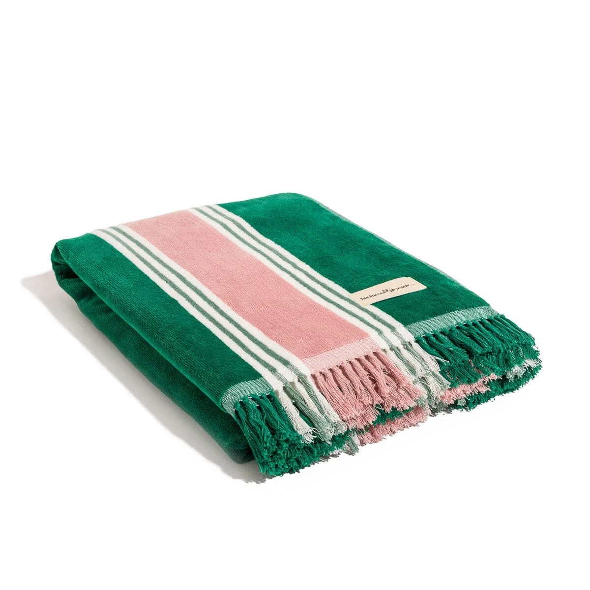 Green & Pink Beach Towel | $15