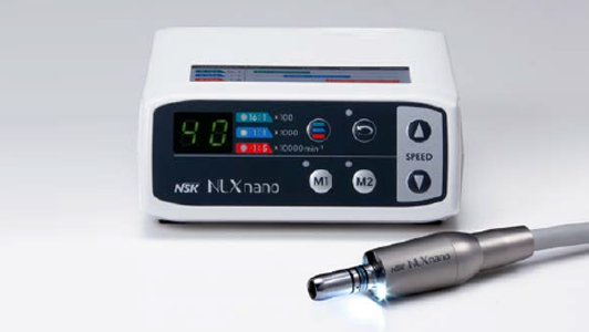 Dental curing light device and control panel