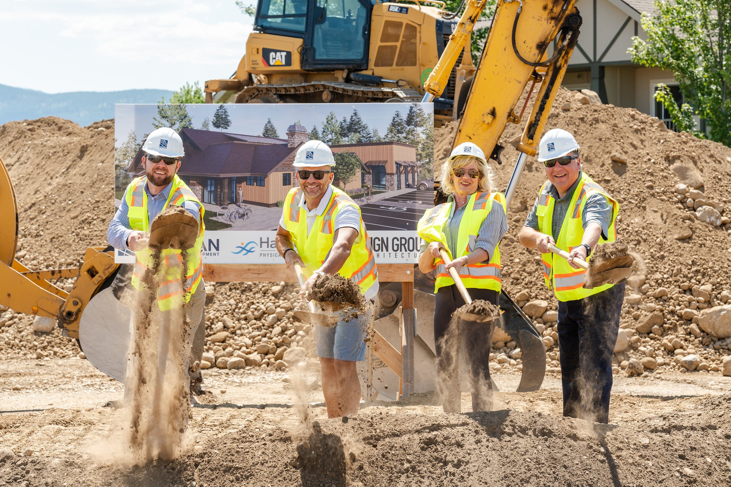 Groundbreaking for Hayden Lake Physical Therapy in Post Falls