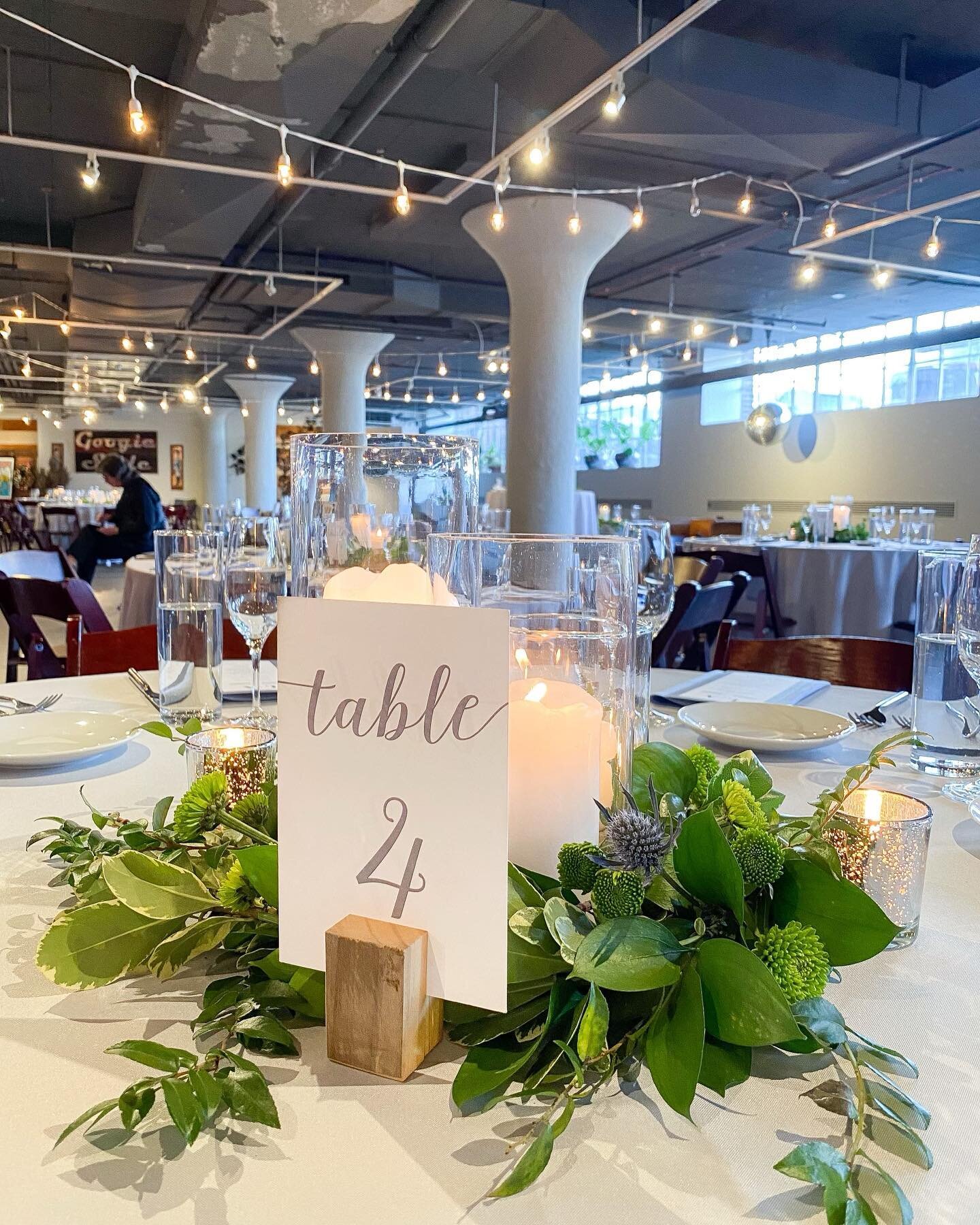 Congratulations to @libbyroether and @awisemansbeer on their gorgeous wedding celebration over the weekend! 

We were so thrilled to host you in Ramp Level and loved every personalized detail you brought into our space!

Shout out to the incredible l