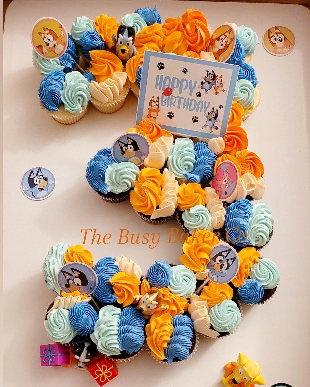 Single Digit (number) Cupcake Board