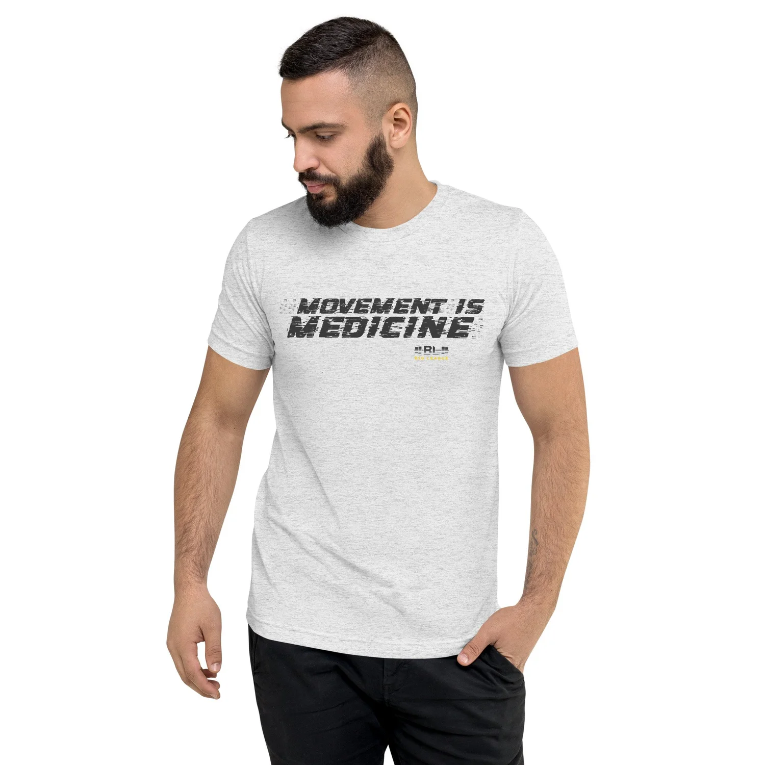 Movement is Medicine T-Shirt - Big League Performance + Rehab