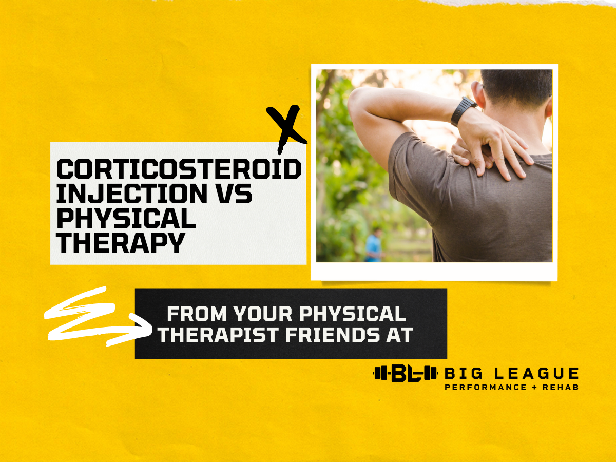Corticosteroid Injection vs Physical Therapy Washington DC Physical