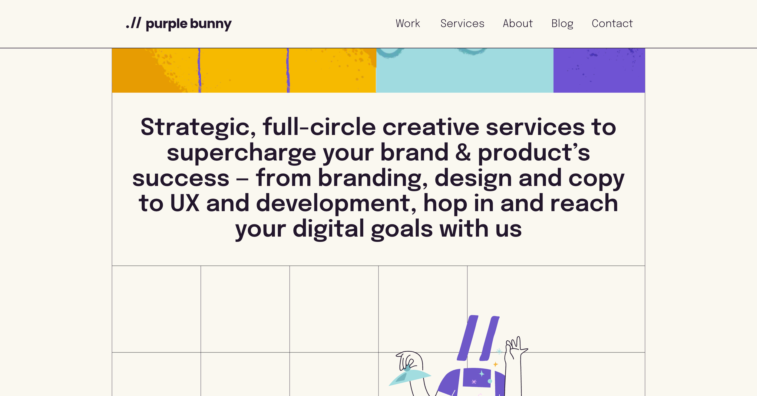 Purple Bunny, a digital design studio
