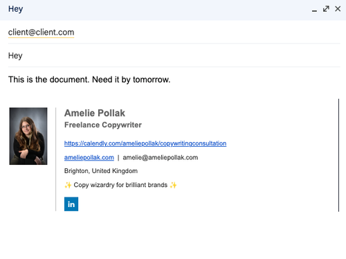 Copywrite Email The 5 Best Email Copywriting Tips — Amelie Pollak, copywriter + brand ...