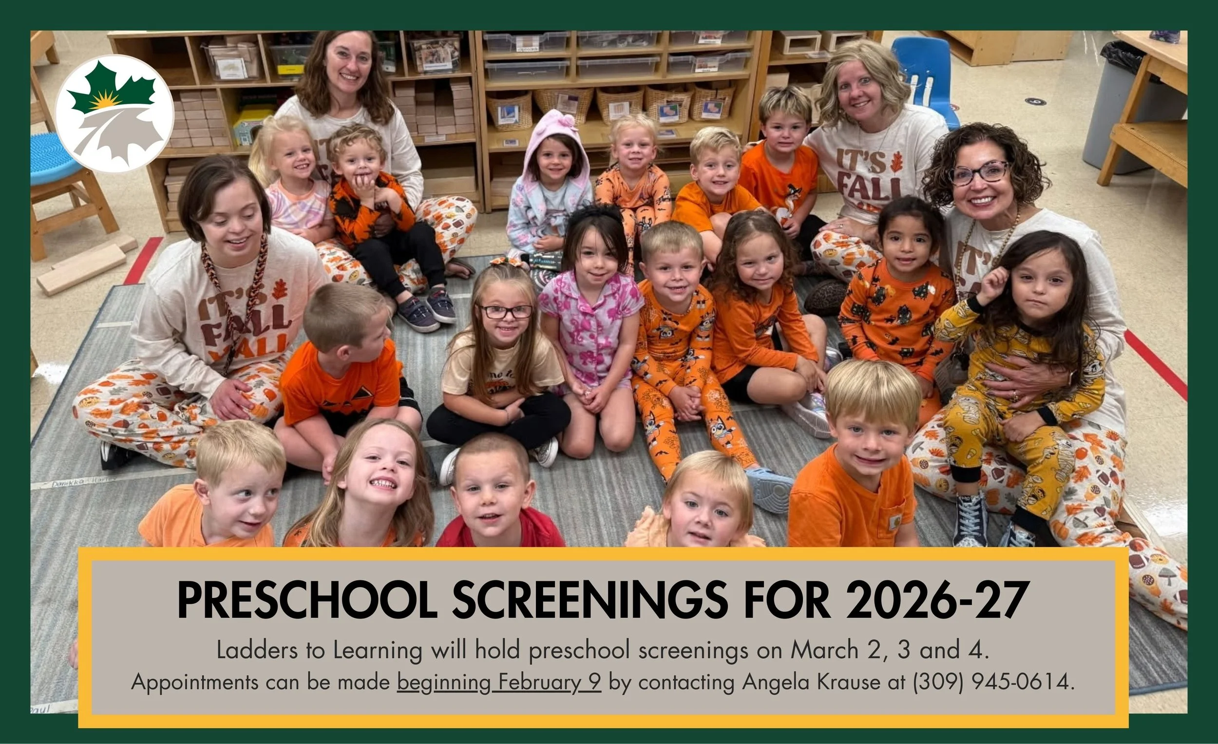 Ladders to Learning Preschool Screenings for the 2026-27 School Year Are Coming Soon!