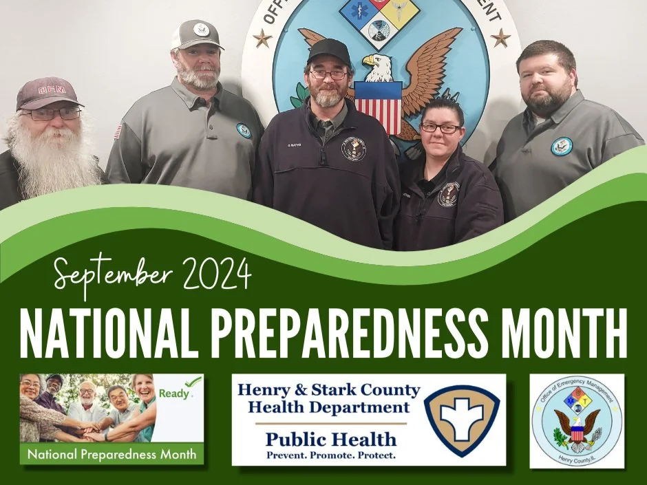 Henry &amp; Stark County Health Department &amp; Henry County OEM Note National Emergency Preparedness Month