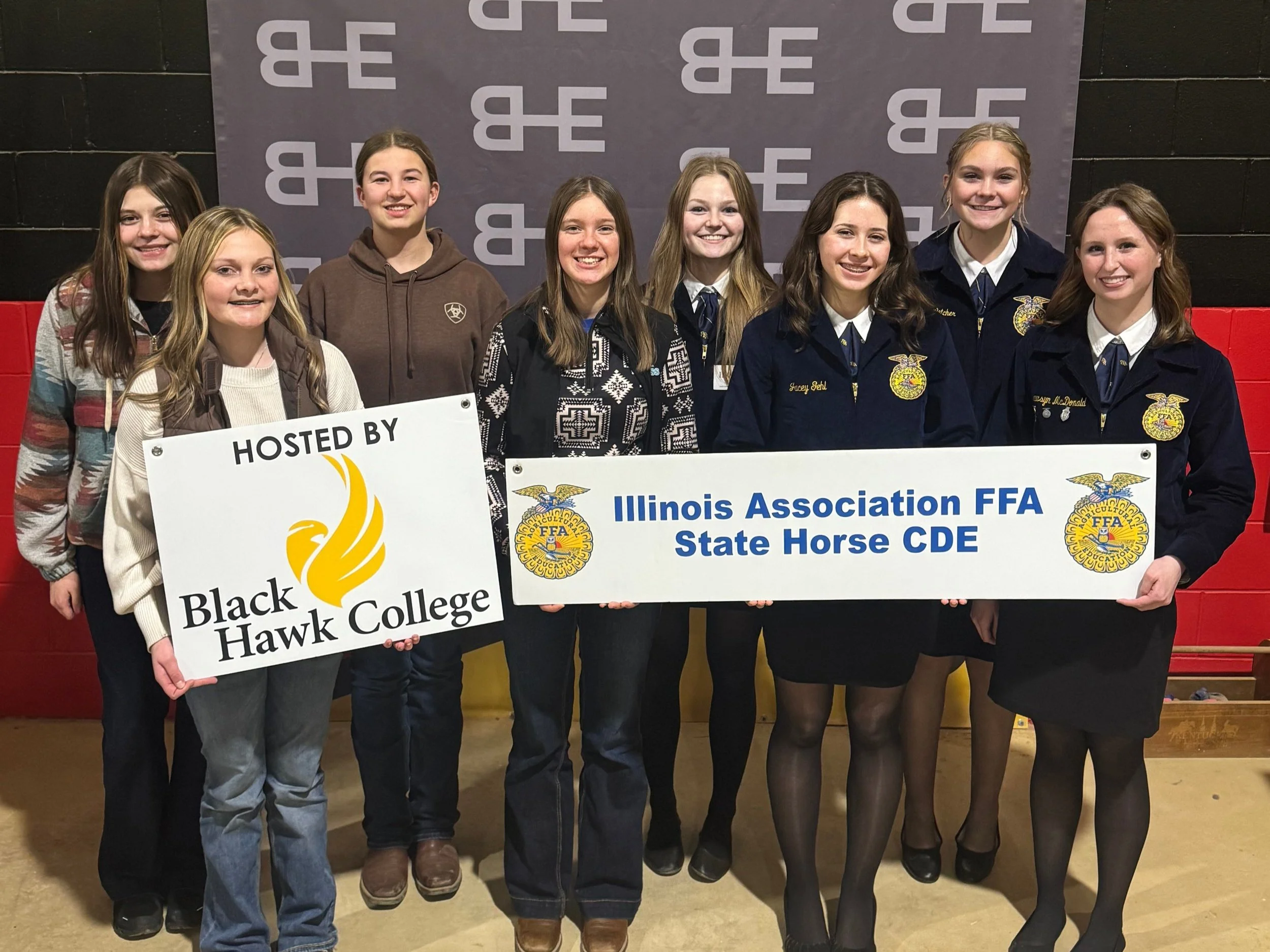 Geneseo FFA Horse Judging Team Wins State Contest