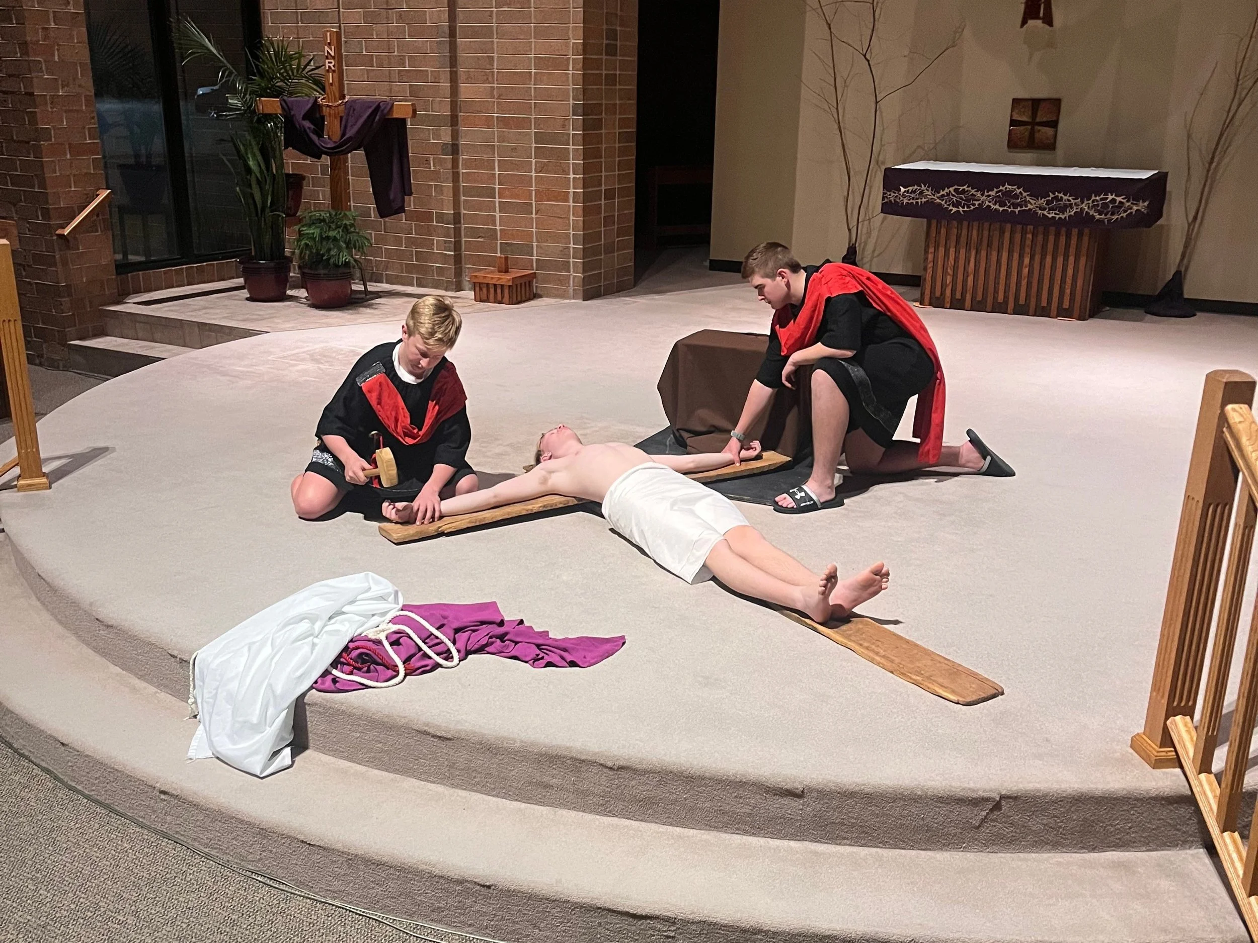 The Living Stations of the Cross - By Elizabeth Hulsbrink