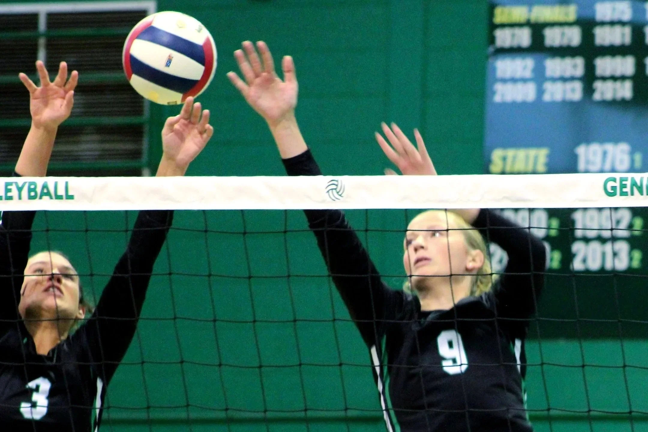 Volleyball: Lady Leafs Fall Short In A Battle With The Blue Devils