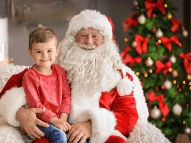 Visit with Santa at the Geneseo Library