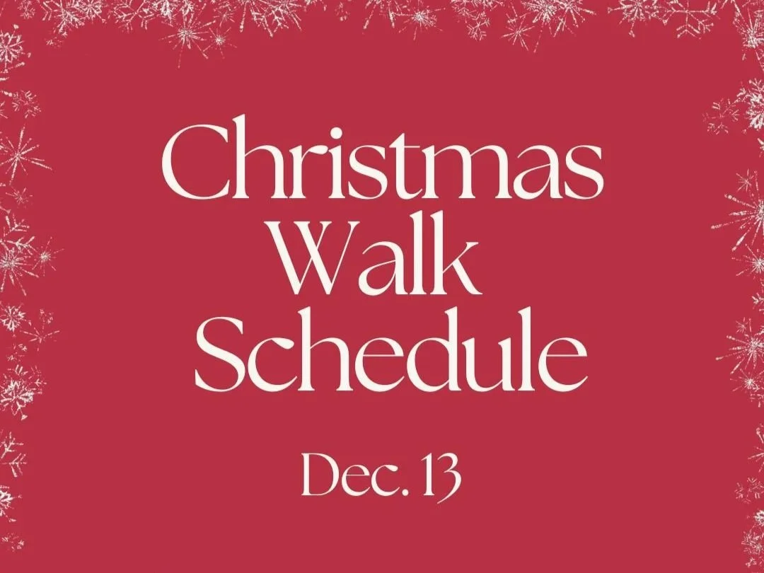 Deck the Halls &amp; Plan Your Christmas Walk!