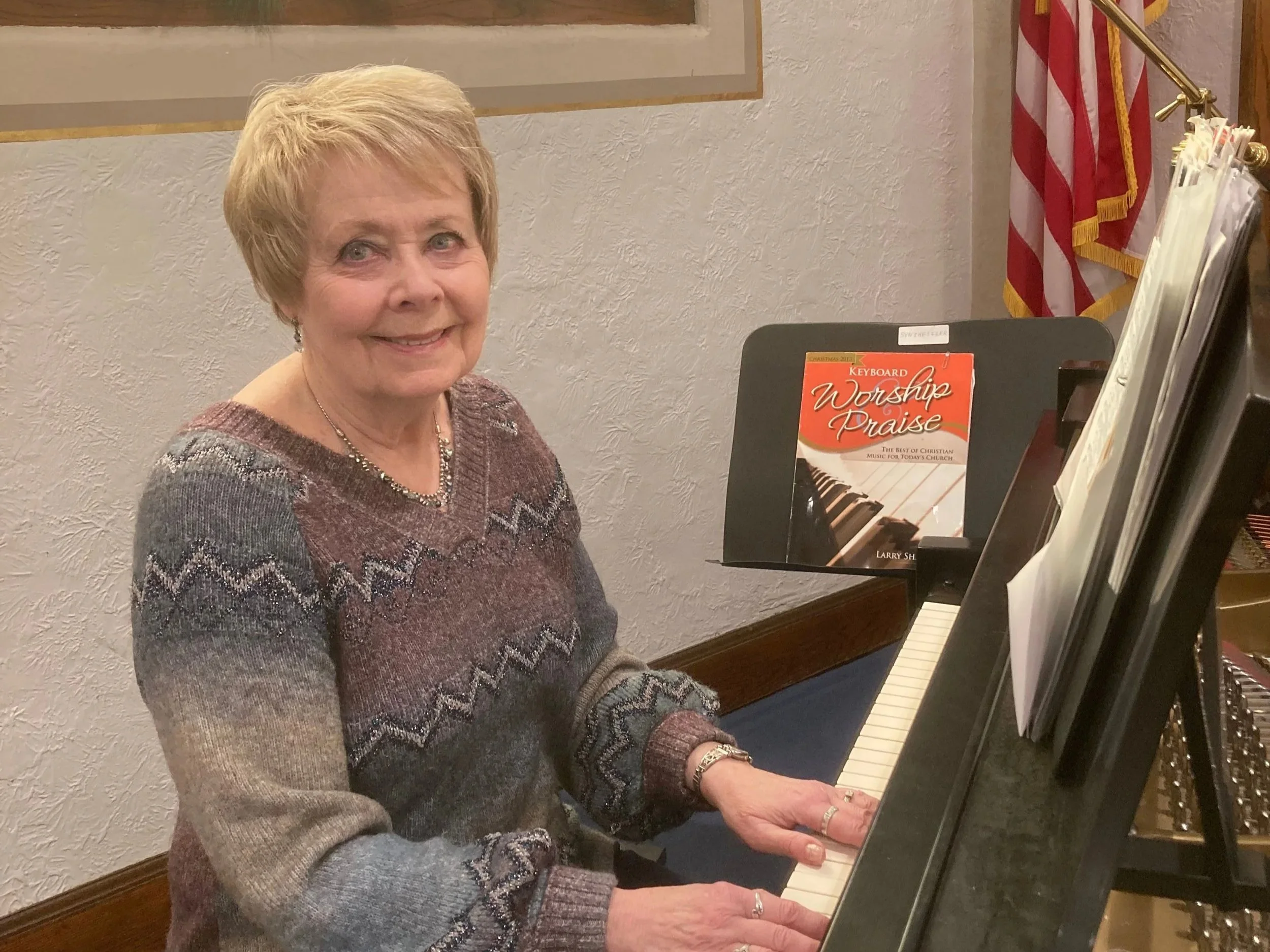 Lynne Haars Has Been Bringing Music to Grace Church for 56 Years