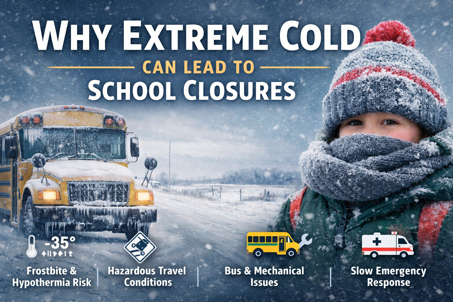 Why Extreme Cold Can Lead to School Closures
