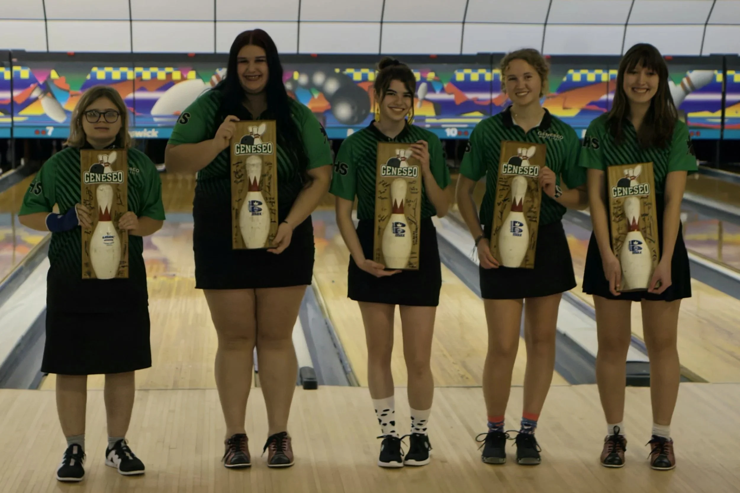 Bowling: Senior Night For The Lady Leafs!