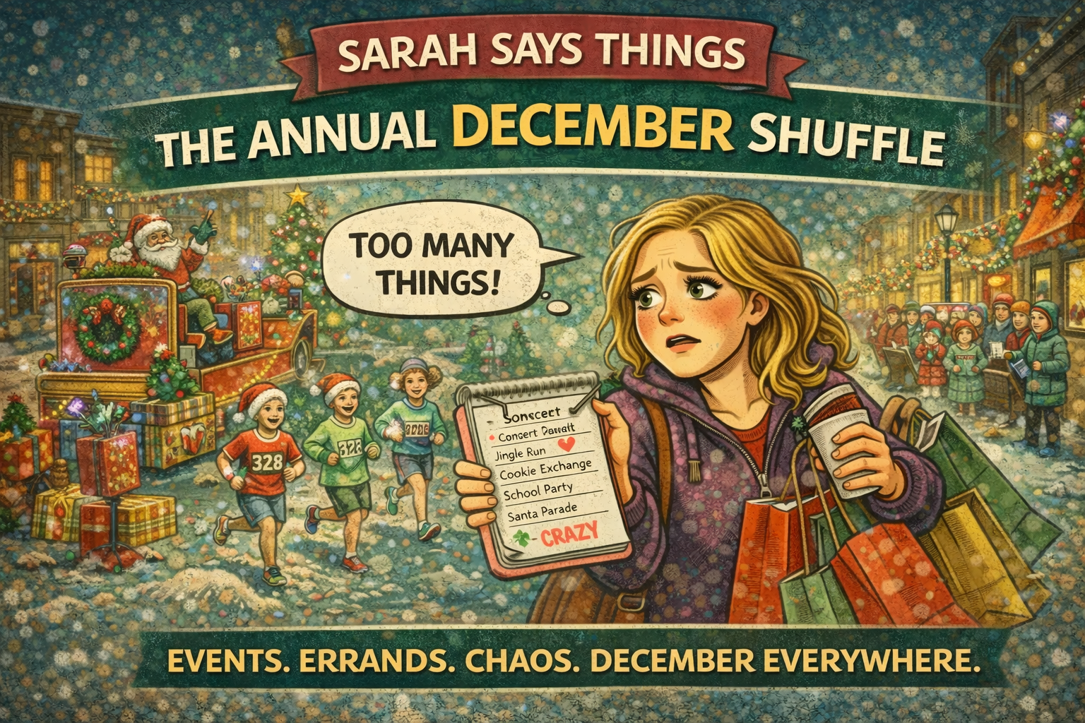 Sarah Says Things: The Annual December Shuffle