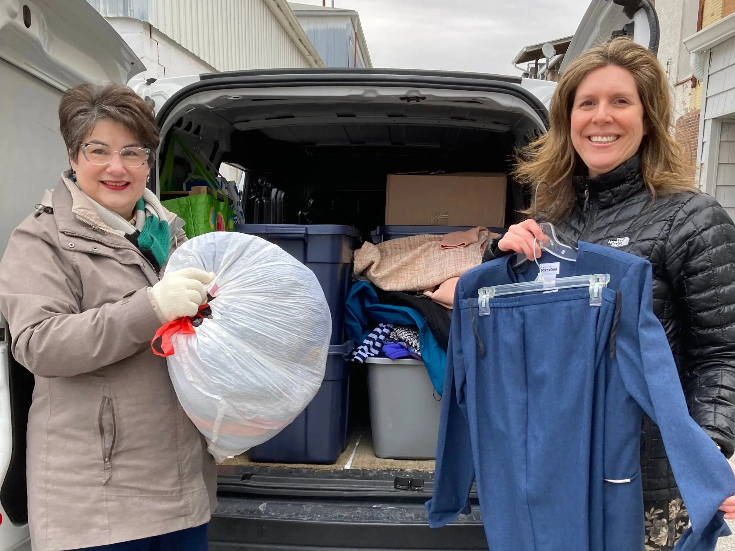 Delivery Day to Dress for Success of the Quad Cities