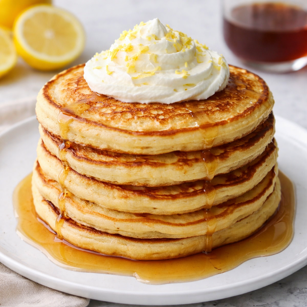 Lemon Ricotta Pancakes
