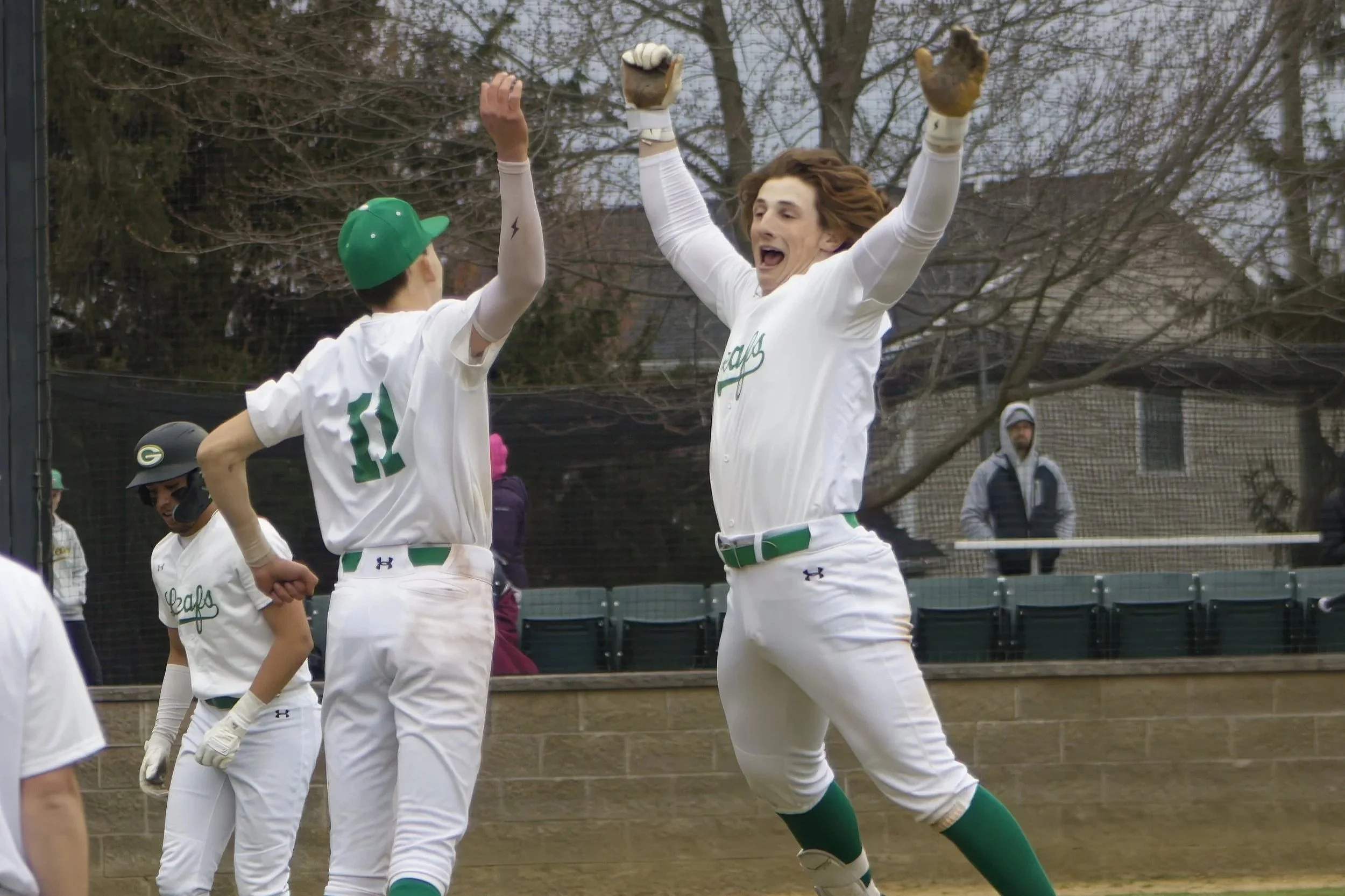 Baseball: Leafs Bombard Rockridge In Home Opener! Two Game Set For Saturday!